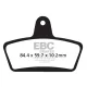 Plăcuțe frână organice EBC FA623