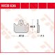 Placute frana TRW Organic MCB636