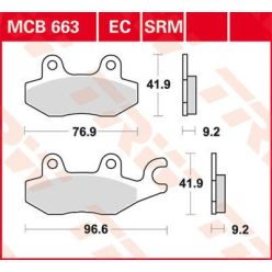 Placute-Frana-Scuter-Trw-Mcb663Ec