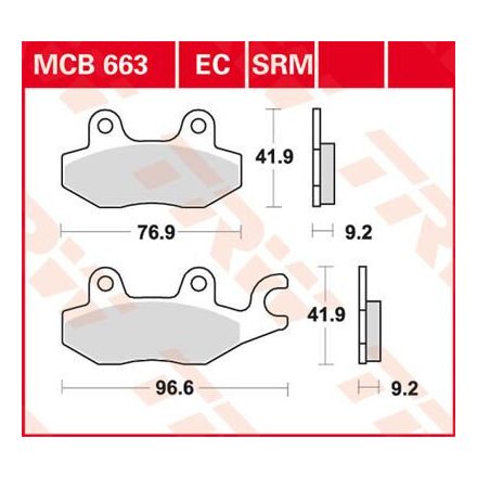 Placute-Frana-Scuter-Trw-Mcb663Ec