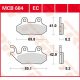 Placute frana TRW Organic Scuter MCB684EC