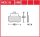 Placute frana TRW Organic MCB733