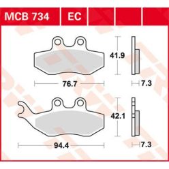 Placute-Frana-Scuter-Trw-Mcb734Ec