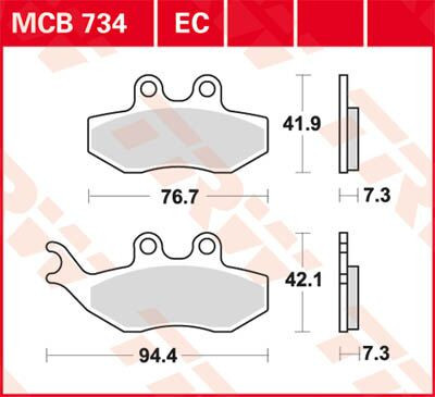 Placute-Frana-Scuter-Trw-Mcb734Ec