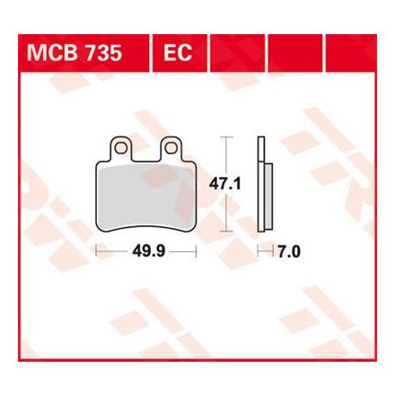 Placute-Frana-Scuter-Trw-Mcb735Ec-Fata