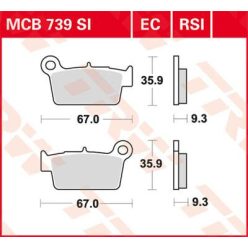 Placute-Frana-Standard-Offroad-Trw-Mcb739Ec-Spate