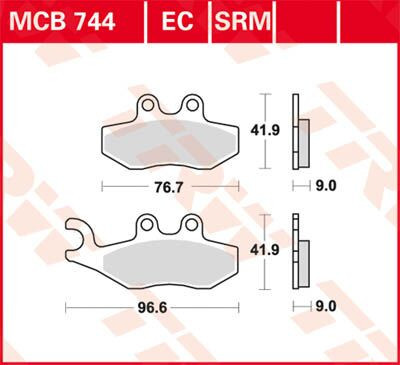 Placute-Frana-Scuter-Trw-Mcb744Ec-Fata