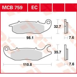 Placute-Frana-Scuter-Trw-Mcb759Ec-Fata