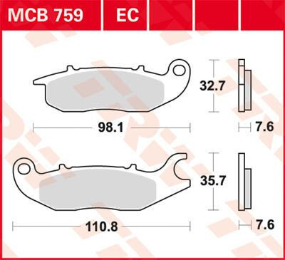 Placute-Frana-Scuter-Trw-Mcb759Ec-Fata