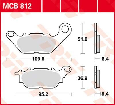 Placute-Frana-Standard-Trw-Mcb812