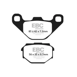 Plăcuțe frână organice EBC SFA173