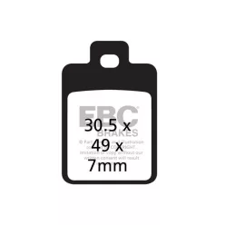Plăcuțe frână organice EBC SFA255