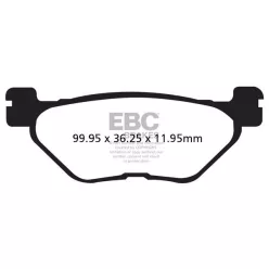 Placute Frana Scooter Spate Series Organic Ebc Sfa319