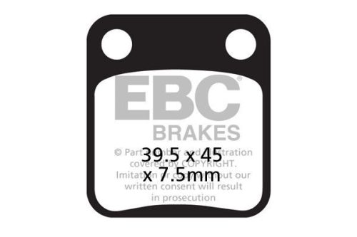 Ebc Placute Frana Carbon Scooter Sfac054