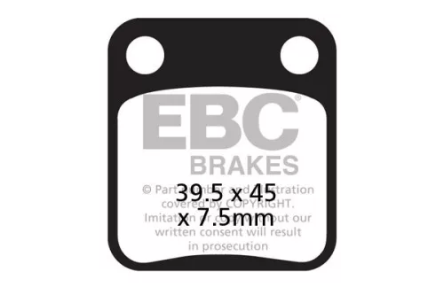 Plăcuțe frână organice EBC SFAC054