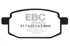 Plăcuțe frână organice EBC SFAC169