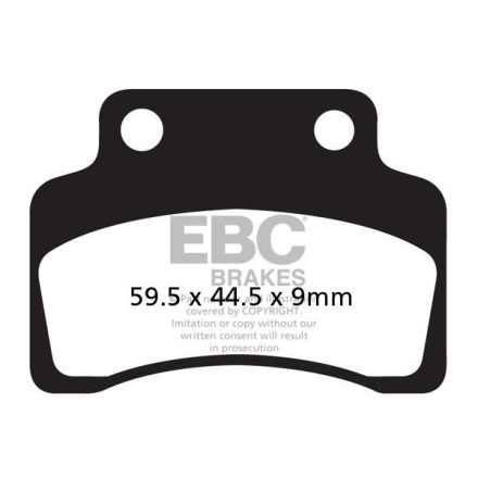 Ebc Placute Frana Carbon Scooter Sfac235