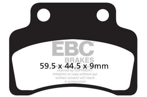 Ebc Placute Frana Carbon Scooter Sfac235