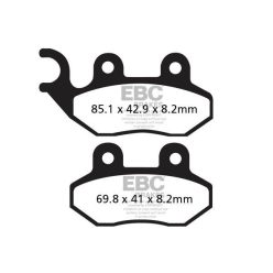 Ebc Placute Frana Carbon Scooter Sfac264