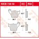 Placute-Frana-Standard-Offroad-Trw-Mcb730Ec-Spate