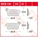 Placute-Frana-Standard-Offroad-Trw-Mcb740Ec-Fata
