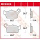 Placute frana TRW Organic MCB820