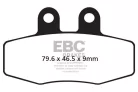 Plăcuțe frână organice EBC FA132