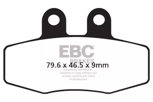 Plăcuțe frână organice EBC FA132