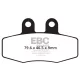 Plăcuțe frână organice EBC FA132