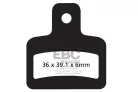 Plăcuțe frână organice EBC FA471