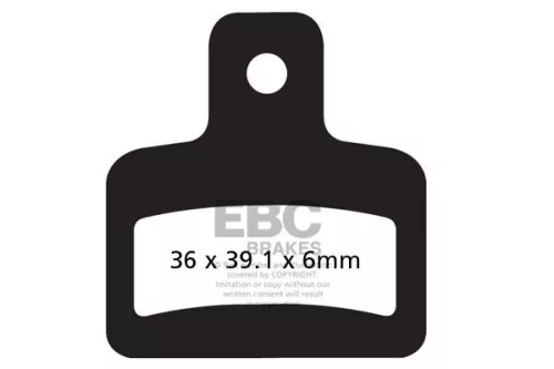 Plăcuțe frână organice EBC FA471