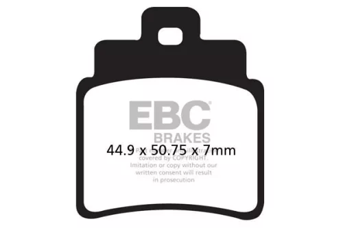 Plăcuțe frână off-road EBC FA355/4TT