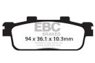 Ebc Placute Frana Carbon Tt Dirt Fa427Tt