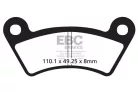 Plăcuțe frână carbon EBC FA482TT
