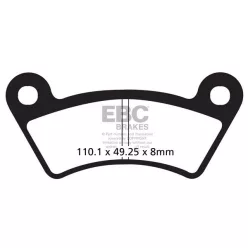 Plăcuțe frână carbon EBC FA482TT