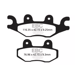 Plăcuțe frână carbon EBC FA484TT