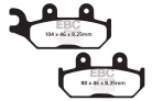Plăcuțe frână carbon EBC FA645TT