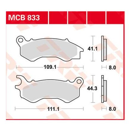 Placute-Frana-Scuter-Trw-Mcb833Ec-Fata