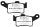 Placute frana EBC Organic FA631