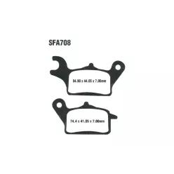 Placute-Frana-Organic-Scooter-Ebc-Sfa708