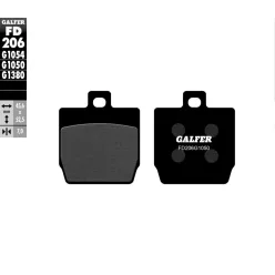 Plăcuțe frână Galfer organice FD206G1050