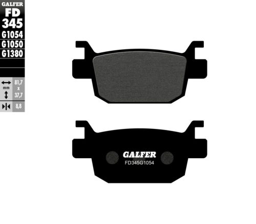 Placute frana GALFER Semi Metalic FD345G1054