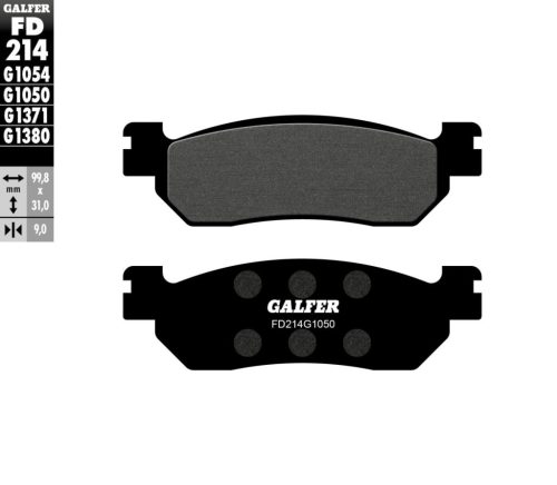 Placute frana GALFER Semi Metalic Scuter FD214G1050