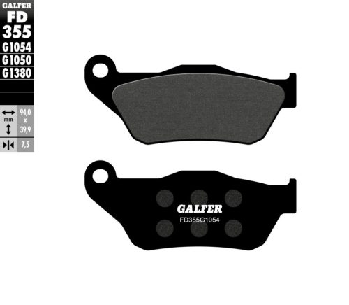 Placute frana GALFER Semi Metalic FD355G1054