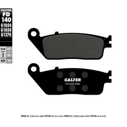 Galfer Placute Frana Semi Metal Scooter Fd140G1050