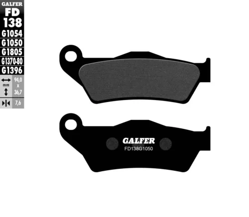 Plăcuțe frână Galfer organice FD138G1050