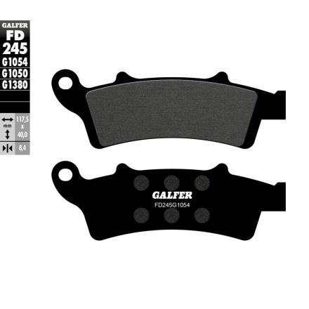 Galfer Placute Frana Semi Metal Fd245G1054