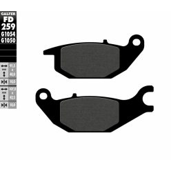 Galfer Placute Frana Semi Metal Fd259G1054