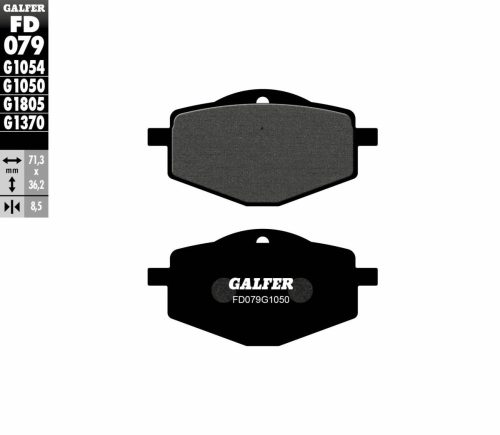 Galfer Placute Frana Semi Metal Scooter Fd079G1050