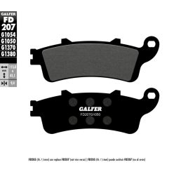 Placute frana GALFER Semi Metalic Scuter FD207G1050